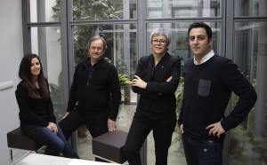 Magdalena Nicolau, Gabriel Nicolau, Joana Vilanova y Marc Nicolau; bulthaup Partners en Mallorca
